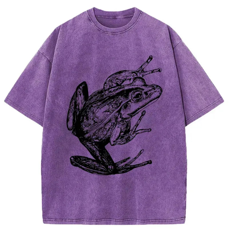 Comfortable Unisex Cotton Frog T-Shirt On Sale