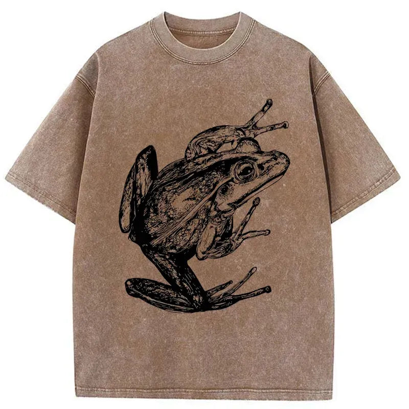 Comfortable Unisex Cotton Frog T-Shirt On Sale