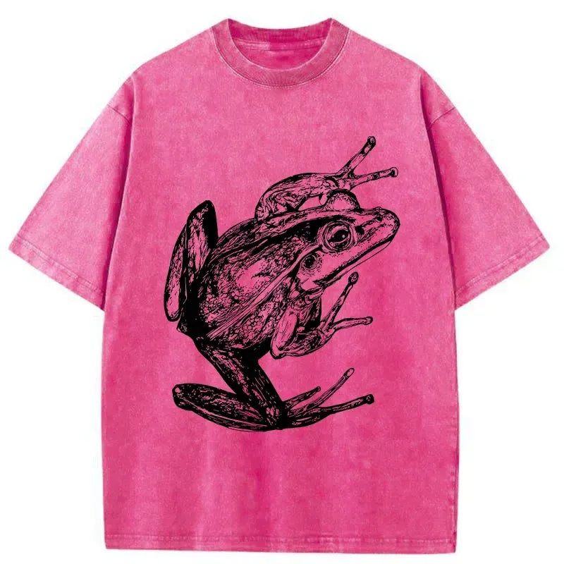 Comfortable Unisex Cotton Frog T-Shirt On Sale
