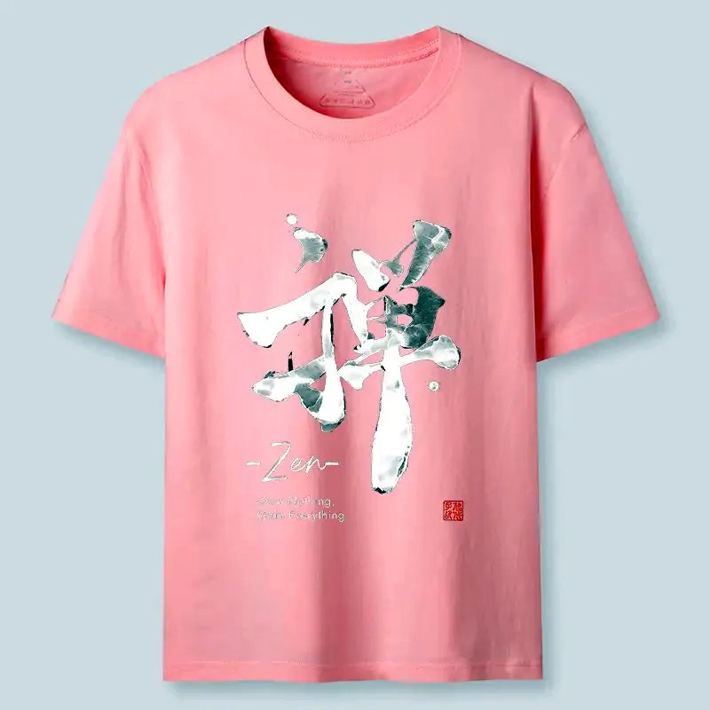 Japanese Zen Classic T-Shirt for Daily Wear