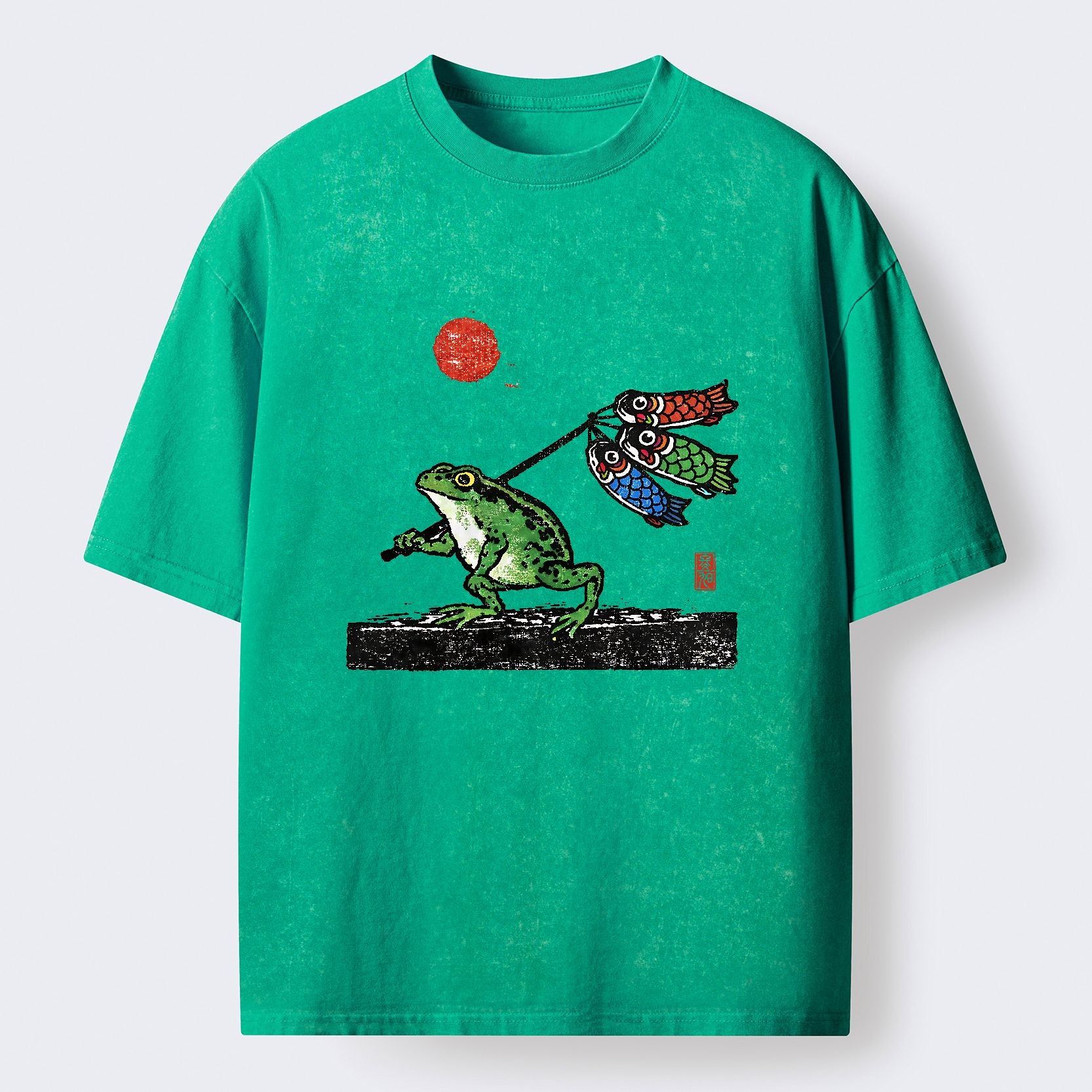 washed t-shirt for summer gift