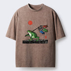 washed t-shirt for summer gift