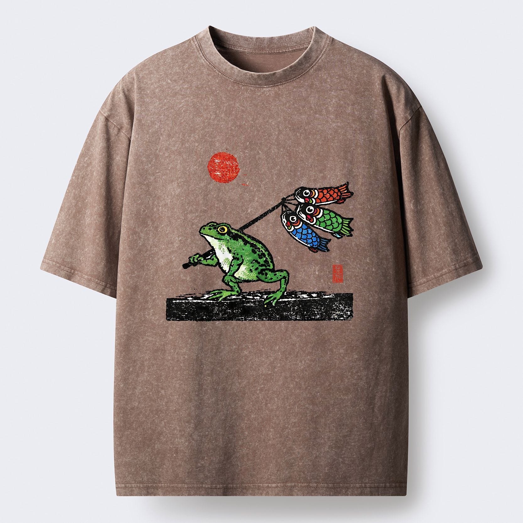 washed t-shirt for summer gift