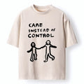 washed cotton tee with free shipping