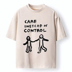 washed cotton tee with free shipping