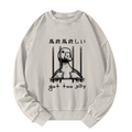 super soft unisex sweatshirt with lion design
