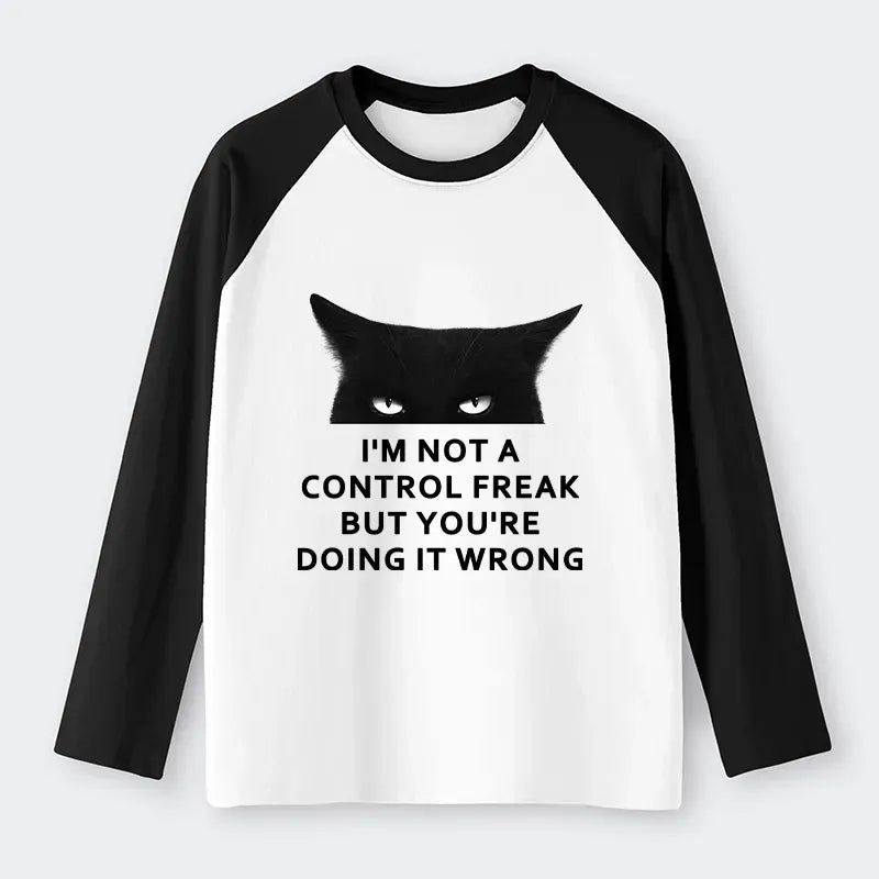 unisex cotton raglan tee for daily wear