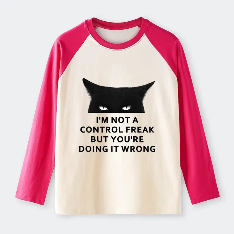 unisex cotton raglan tee for daily wear