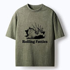 Soft Comfortable Cat Meme Tee for Daily Wear