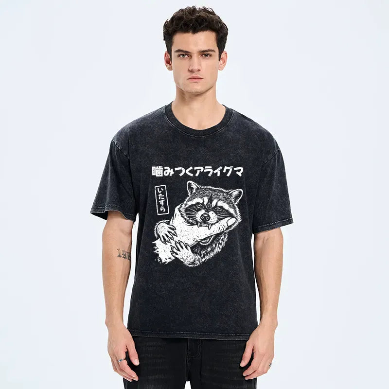 Kyoto lion unisex cotton t-shirt