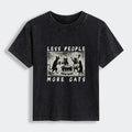 Kyoto lion cat washed t-shirt on sale