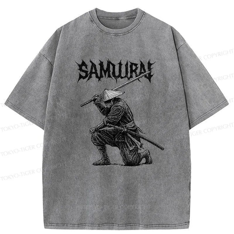 Japanese Samurai T-Shirt for Summer Vacation
