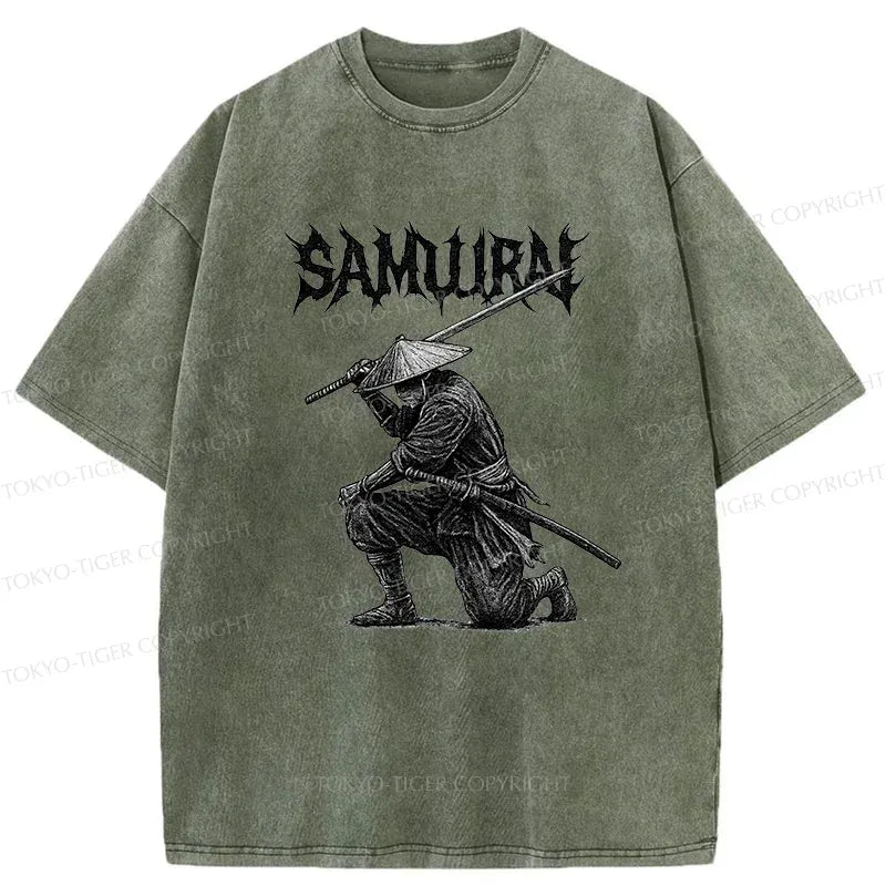 Trending Samurai Ukiyo-e T-Shirt for Men