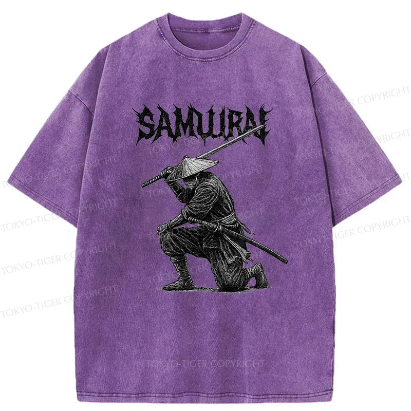 Trending Samurai Ukiyo-e T-Shirt for Men