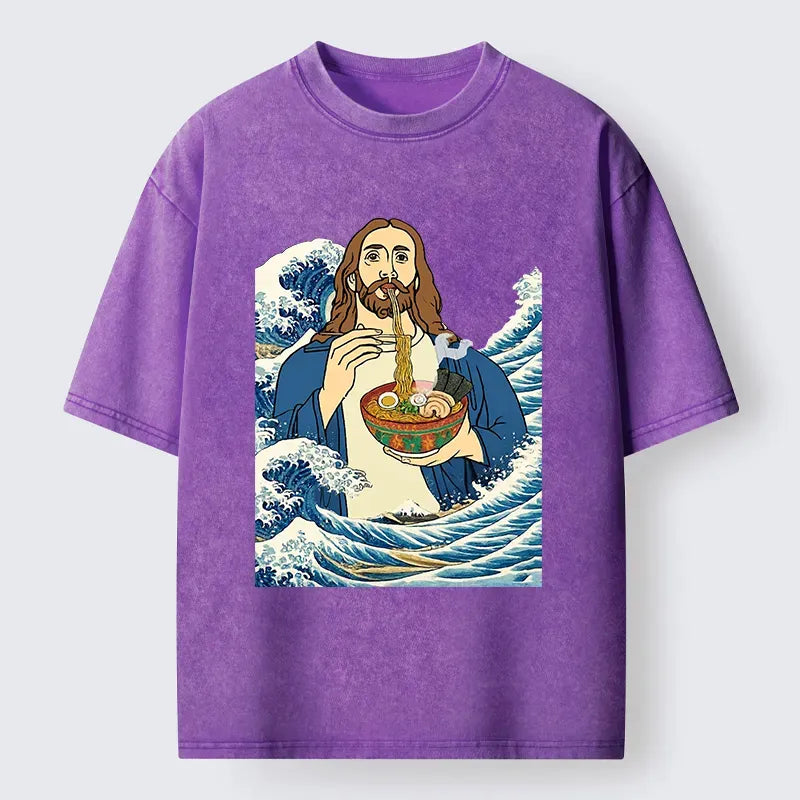 Ukiyo-e Style Unisex Casual Shirt