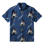 Premium Japanese shirt with onigiri print