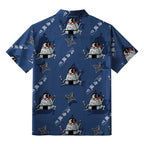 Kyoto-Lion Ninja Onigiri Button-up Shirt