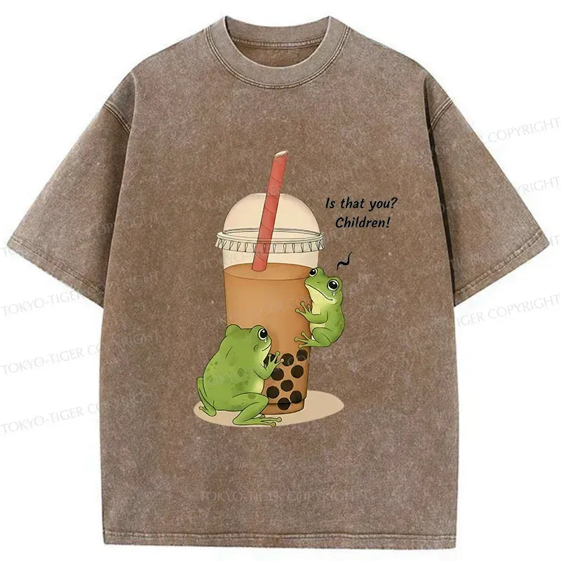Washed Unisex Cotton T-Shirt for Daily Wear