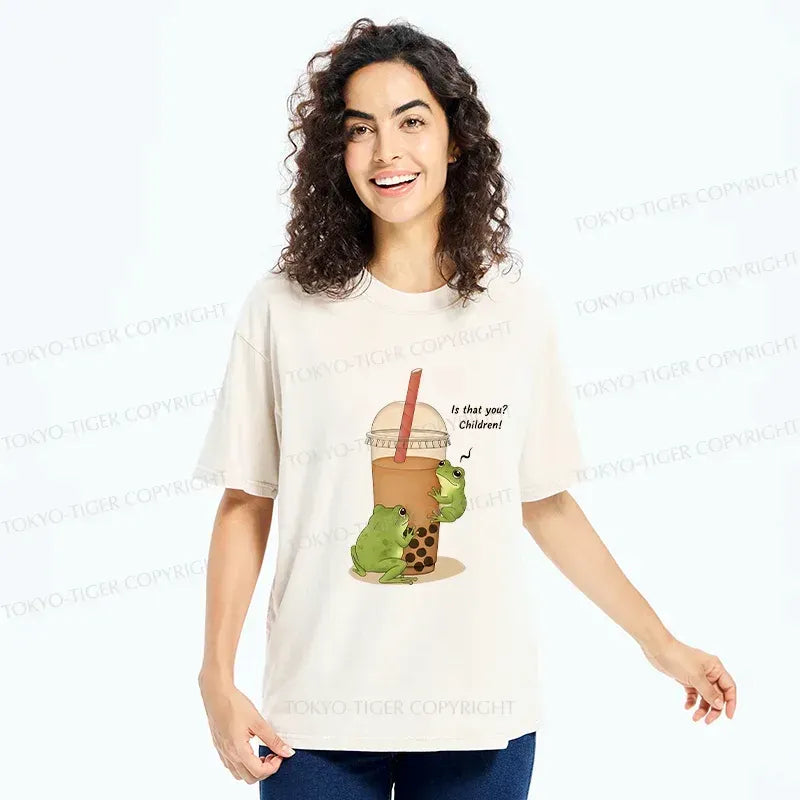 Washed Unisex Cotton T-Shirt for Daily Wear
