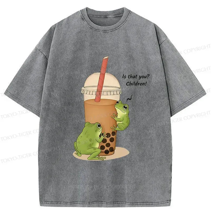 Washed Unisex Cotton T-Shirt for Daily Wear