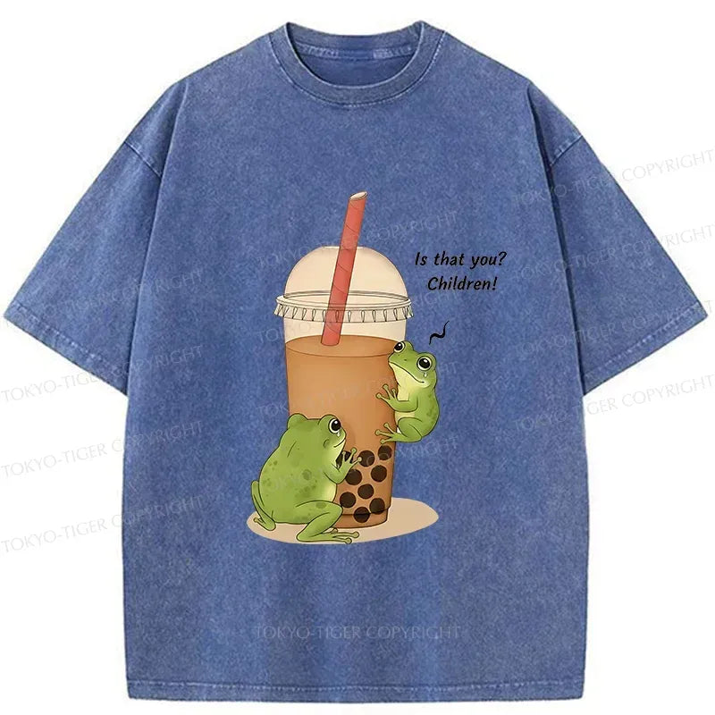 Washed Unisex Cotton T-Shirt for Daily Wear