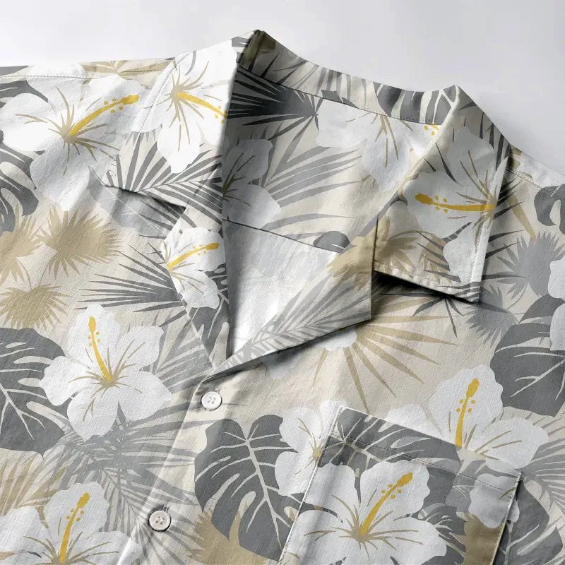 Comfortable Japanese Style Aloha Shirt