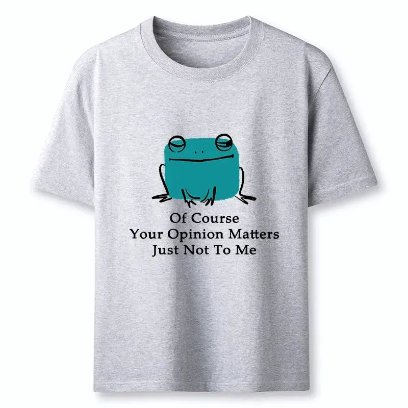 Kyoto-Lion Cool Frog Unbothered By Others Opinions Classic T-Shirt