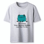 Kyoto-Lion Cool Frog Unbothered By Others Opinions Classic T-Shirt