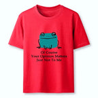 Kyoto-Lion Cool Frog Unbothered By Others Opinions Classic T-Shirt