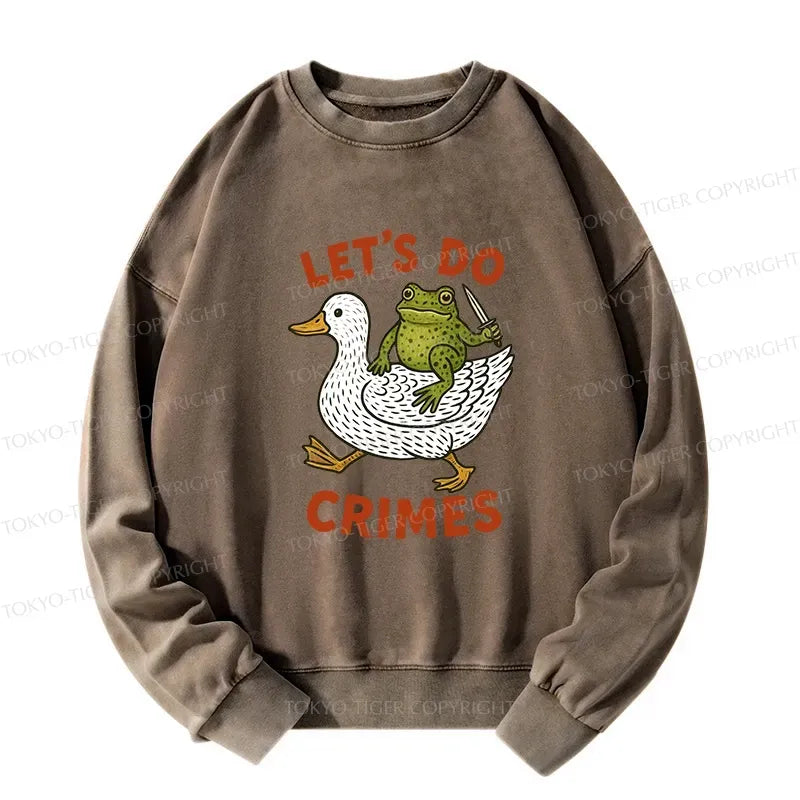 Funny Washed Sweatshirt Gift Idea