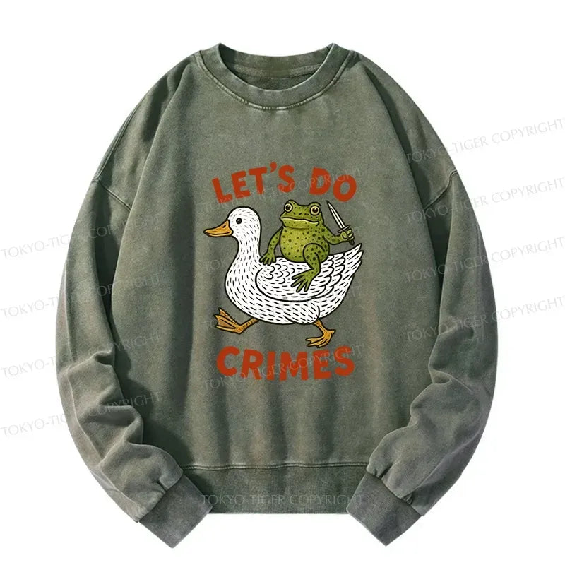 Unisex Kyoto Frog Sweatshirt for Streetwear