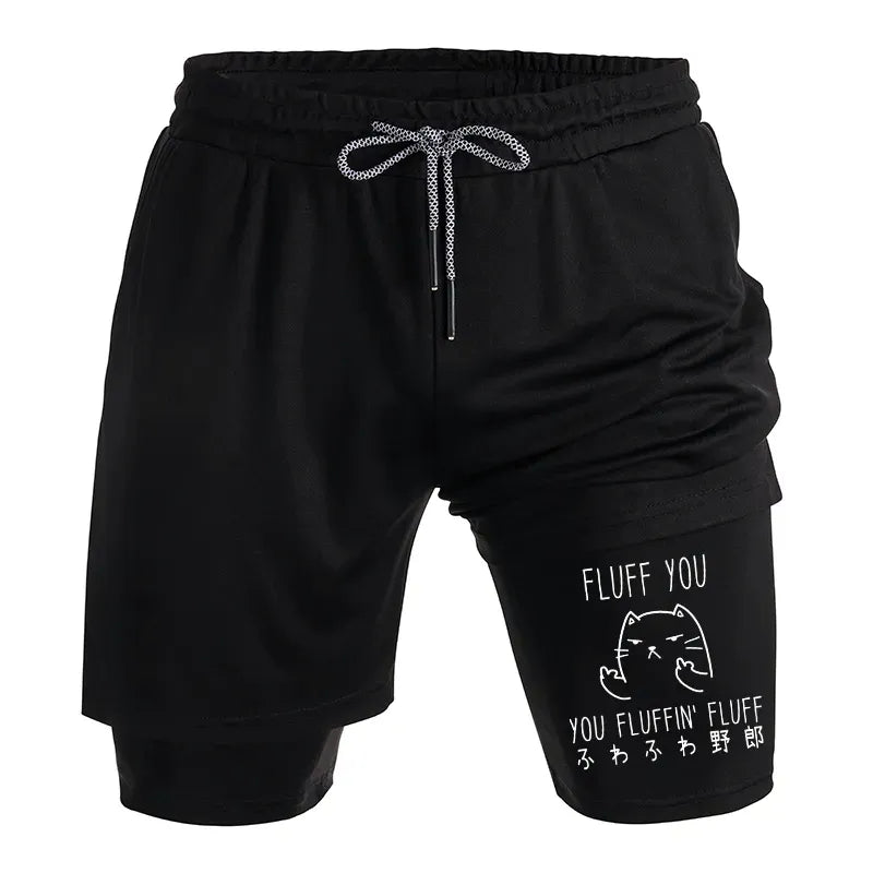 Kyoto-Lion Fluff You Cat Training Shorts