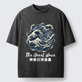 Great Wave Japanese Art Tee for Summer Vacation