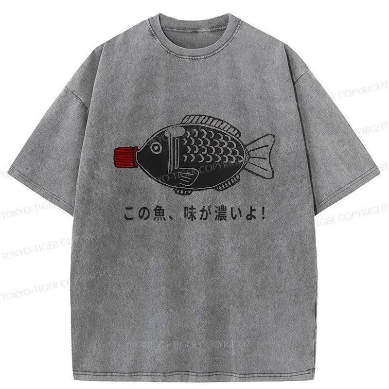 Japanese Washed T-Shirt for Daily Wear