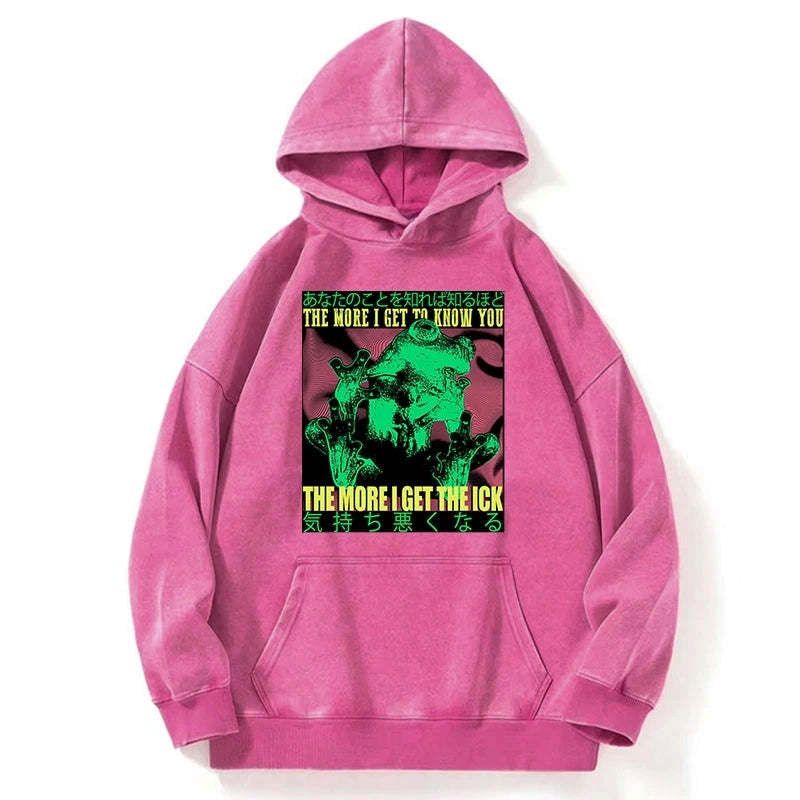 vintage japanese frog hoodie free shipping