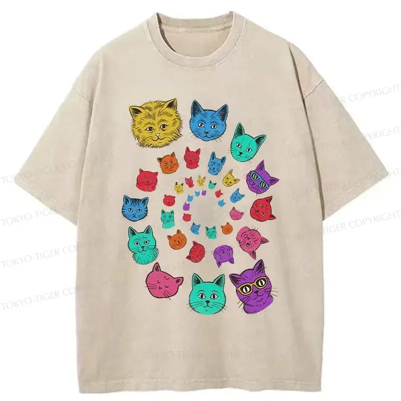 Vintage Washed T-Shirt for Daily Wear