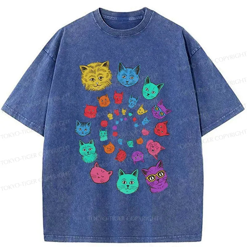 Vintage Washed T-Shirt for Daily Wear