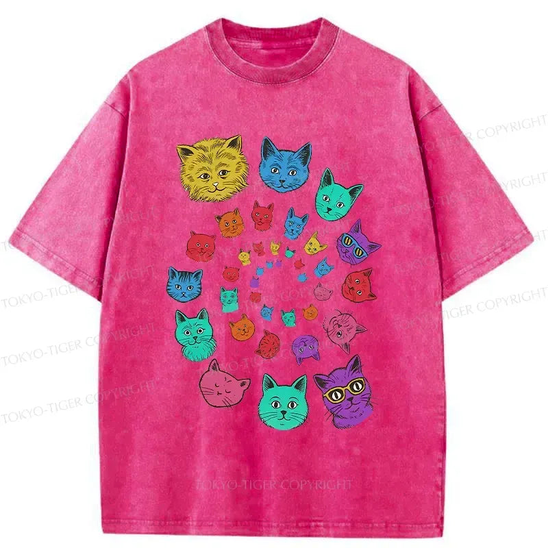 Vintage Washed T-Shirt for Daily Wear