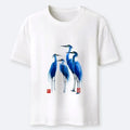 Kyoto-Lion Flocks Of Great Blue Herons Classic T-Shirt