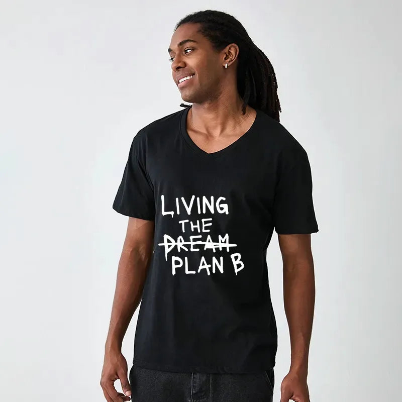 Kyoto-Lion Implement Plan B V-Neck Classic T-Shirt
