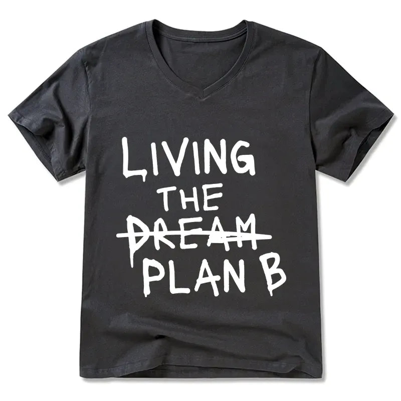 Kyoto-Lion Implement Plan B V-Neck Classic T-Shirt