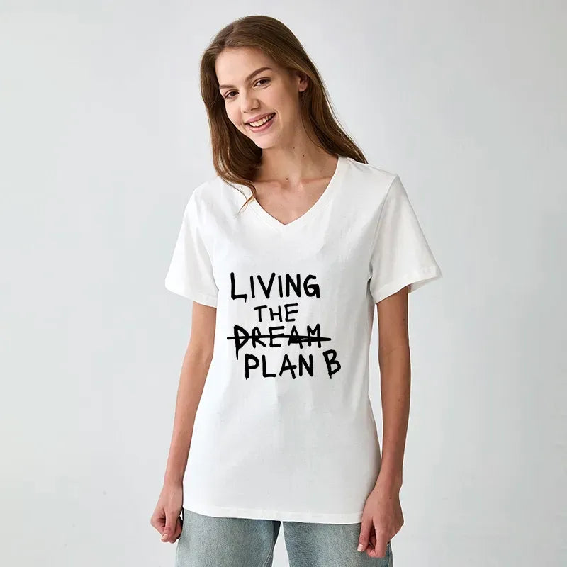 Japanese Vintage V-Neck Tee