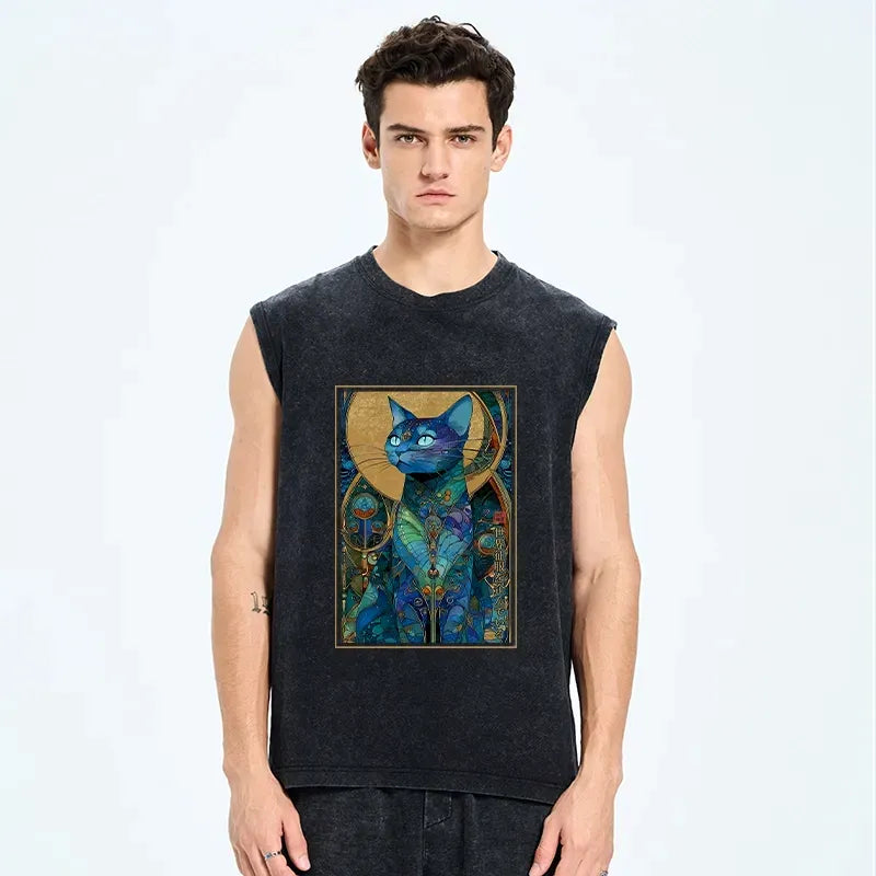 Cat Lover Tank Top for Summer Vacation