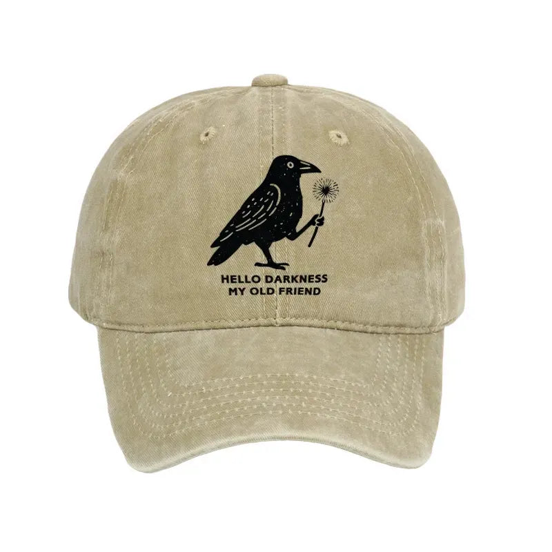 Kyoto-Lion My Old Friend The Crow Washed Cap