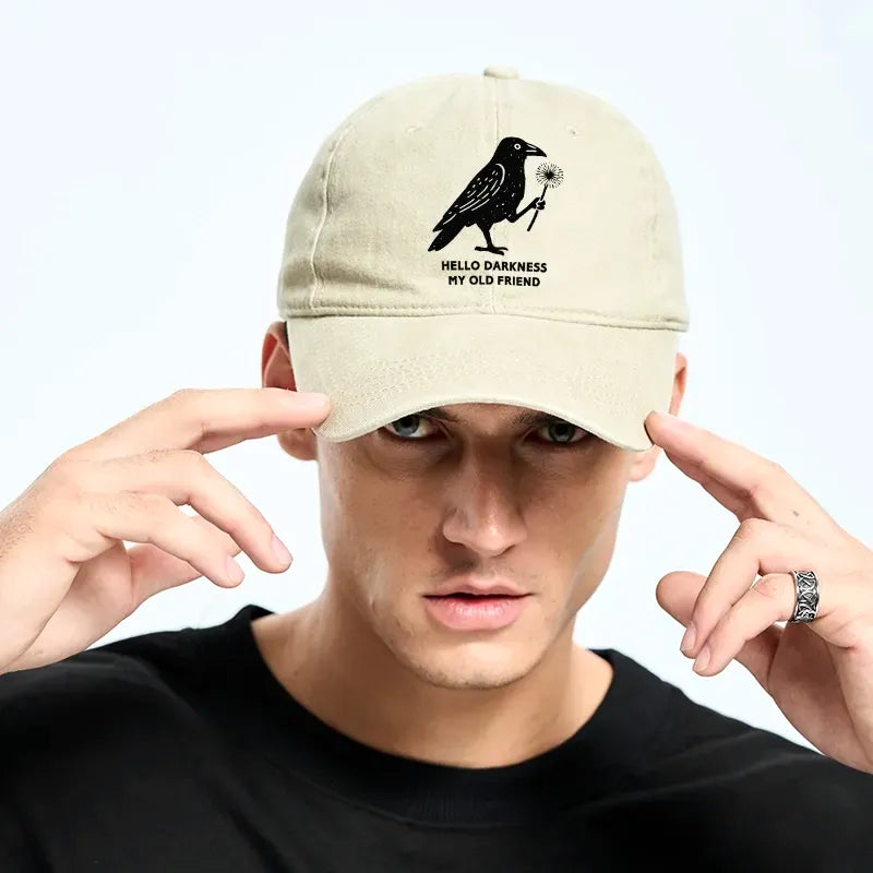 Kyoto-Lion My Old Friend The Crow Washed Cap