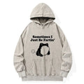 Funny farting frog hoodie gift idea