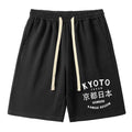 kyoto japan kanji shorts for summer