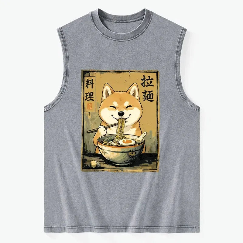 Kyoto Lion Casual Tank Top