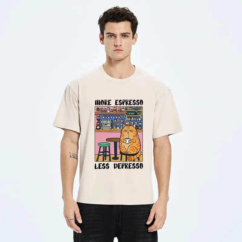 washed unisex t-shirt for daily wear