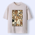 Unisex Vintage Cat T-Shirt Comfortable